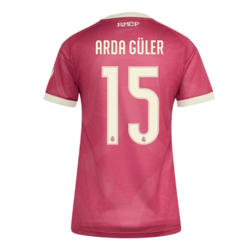 Billige Fotballdrakt Real Madrid Arda Guler #15 Replika Tredjedrakt Dame 2026-27 Kortermet Billige Fotballdrakt Real Madrid Arda Guler #15 Replika Tredjedrakt Dame 2026-27 Kortermet